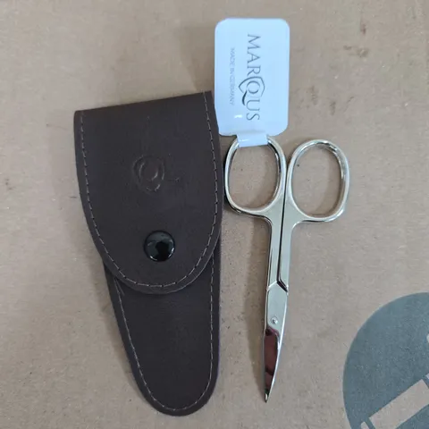 MARQUIS NAIL SCISSORS WITH LEATHER CASE 