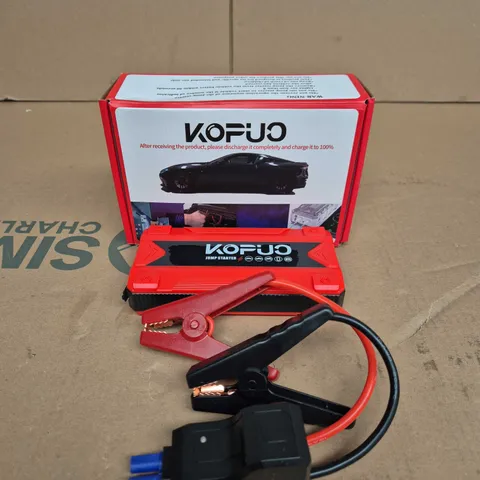 CAR JUMP STARTER WITH CLAMPS