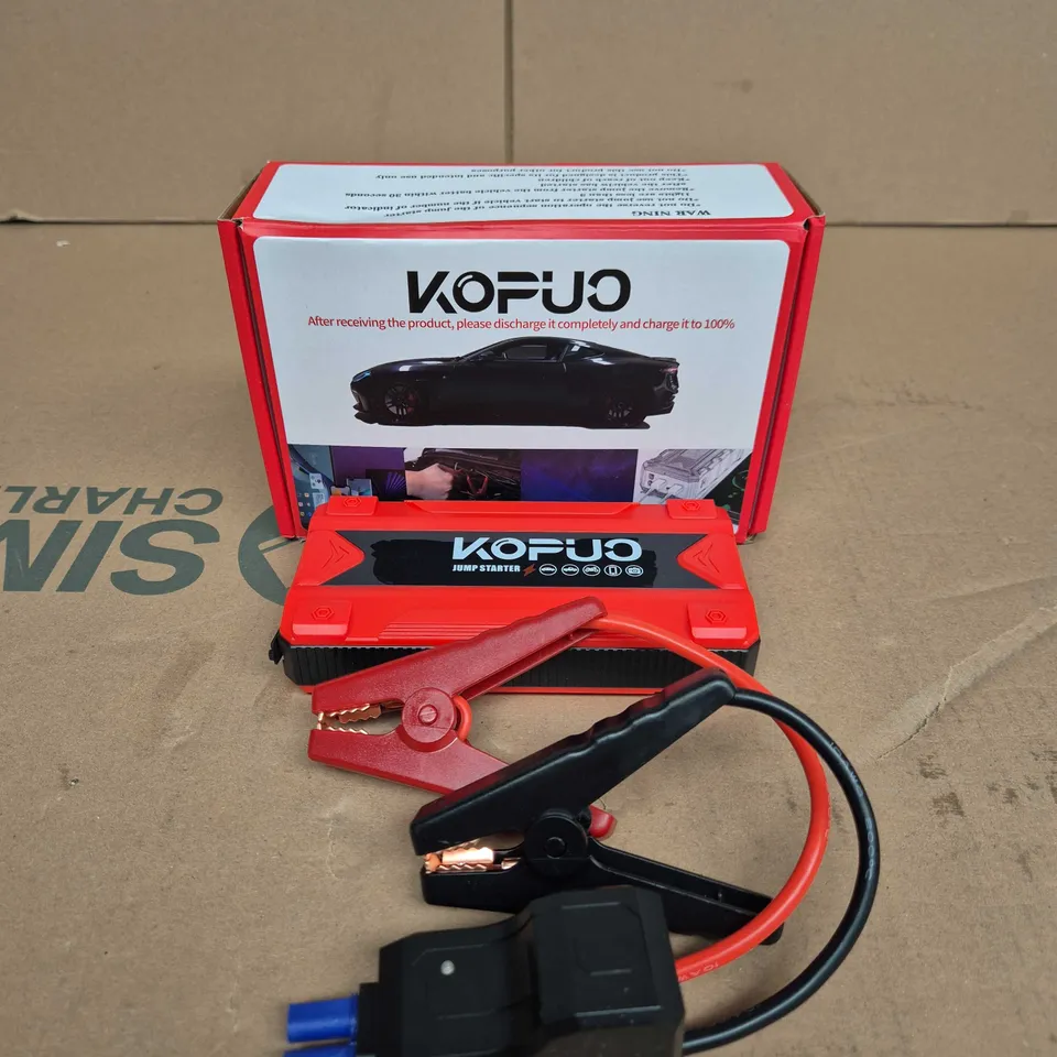 CAR JUMP STARTER WITH CLAMPS
