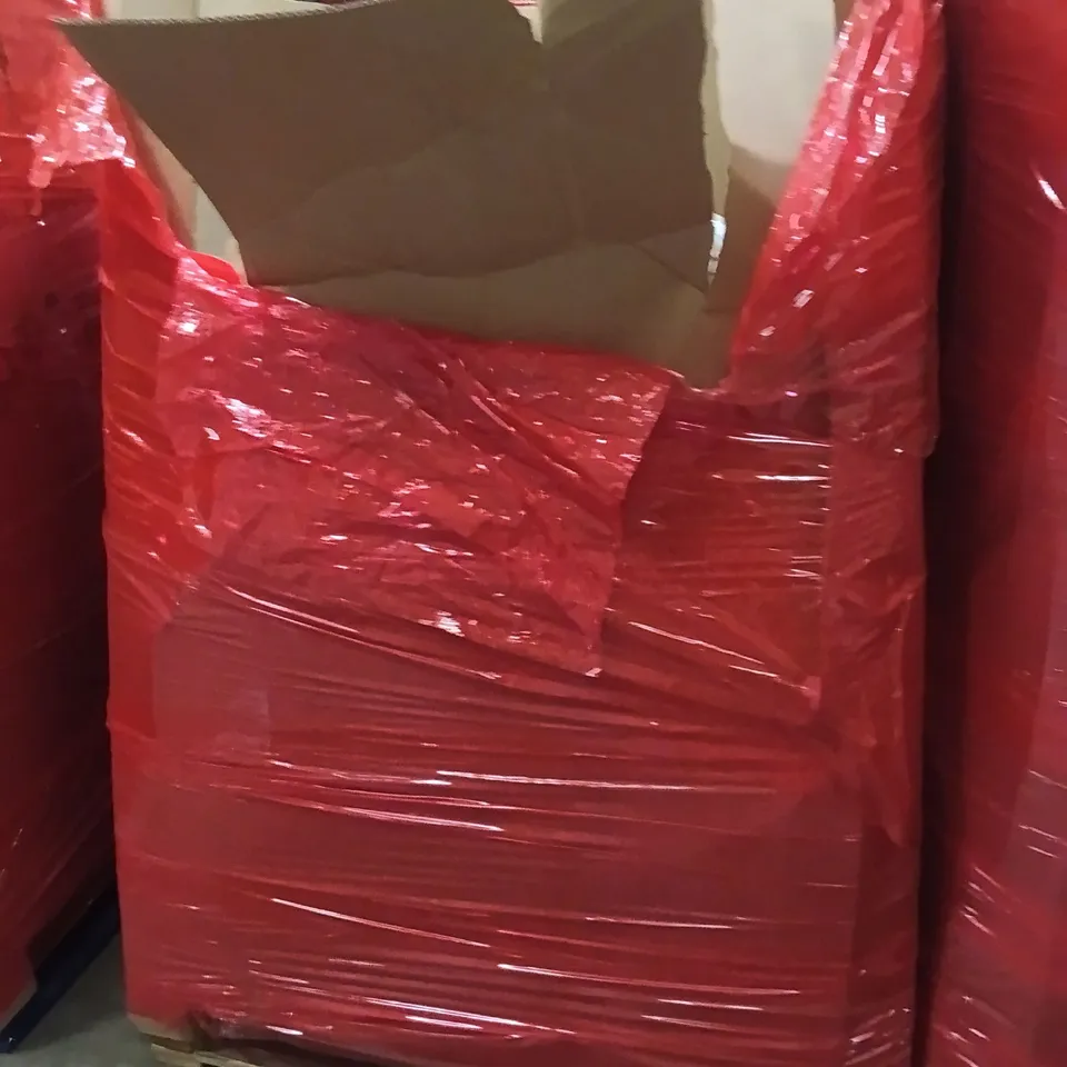 PALLET OF ASSORTED ITEMS INCLUDING - INFANT LOUNGER, PAPER SHREDDER 