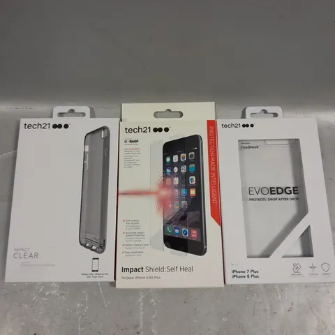APPROXIMATELY 200 TECH21 PROTECTIVE SMARTPHONE CASES FOR IPHONE 6/7/8 PLUS MODELS - COLLECTION ONLY