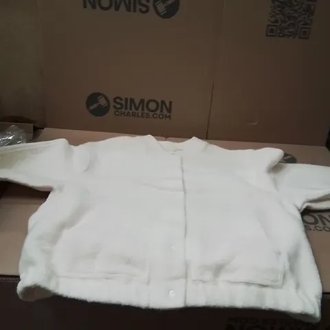 BOXED BRAND NEW APPROXIMATELY 7 SIMPLY BE WOOL BOMBER JACKET SIZE 24