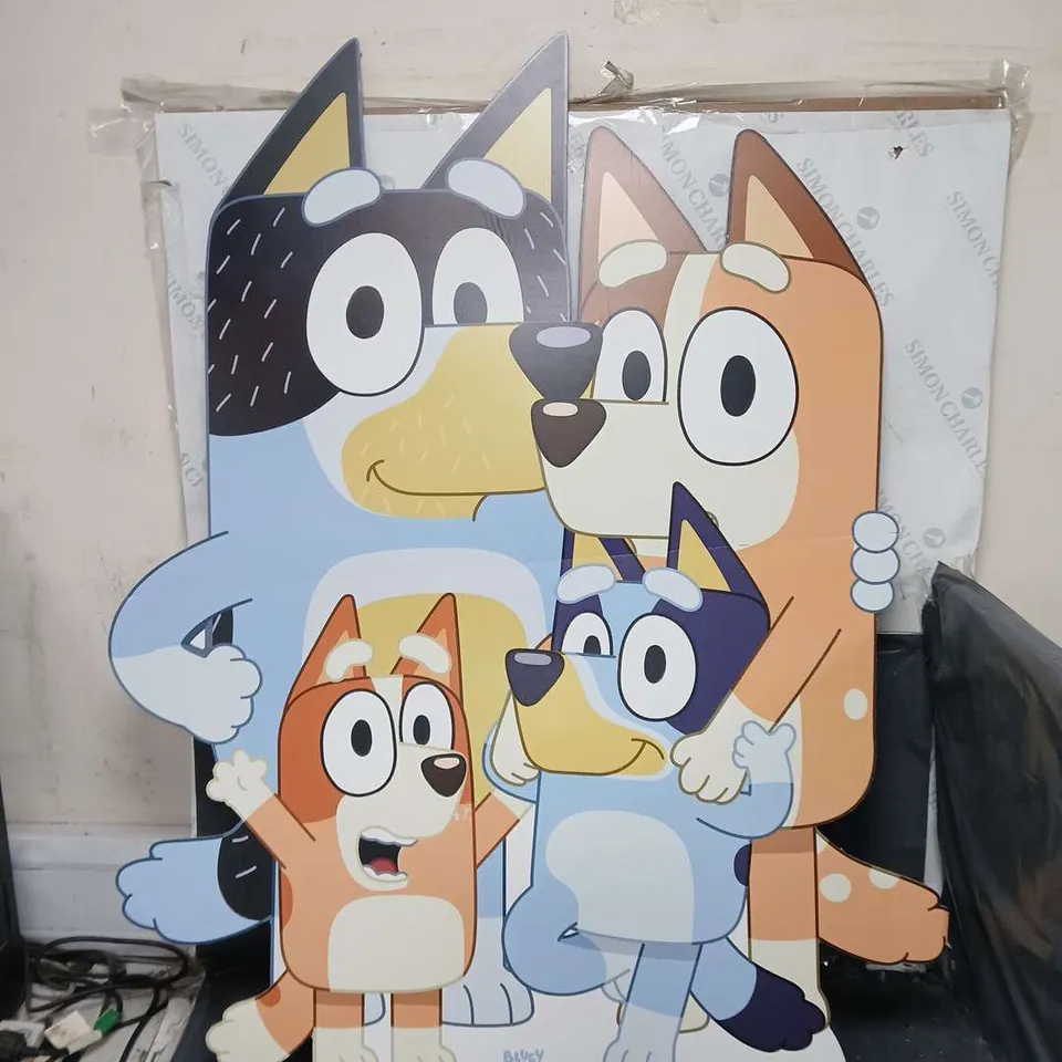 BLUEY CARDBOARD CUT OUT 120CM 