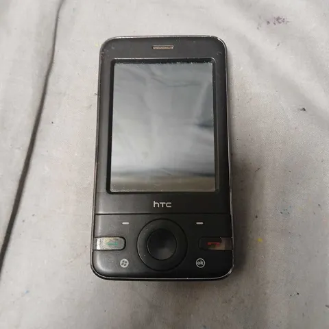 HTC MOBILE PHONE IN BLACK - MODEL UNSPECIFIED 