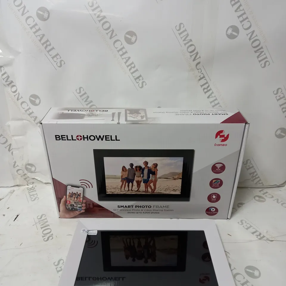 BOXED BELL & HOWELL SMART PHOTO FRAME 10.1" BHDPF101