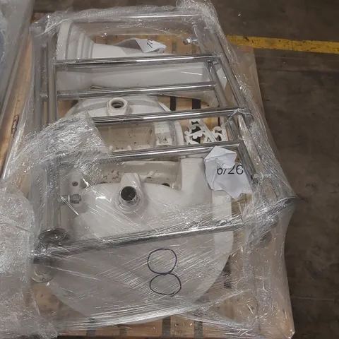 PALLET CONTAINING ASSORTED BATHROOM FURNITURE ITEMS