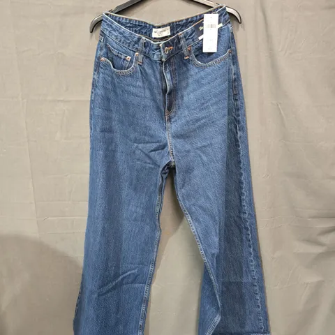 ABERCROMBIE & FITCH THE WIDE LEG HIGH RISE JEANS – CURVE LOVE, UK 10 (US 30 REGULAR)