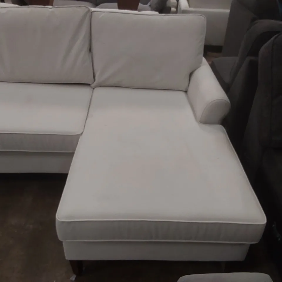 QUALITY DESIGNER FABRIC UPHOLSTERED CORNER SOFA