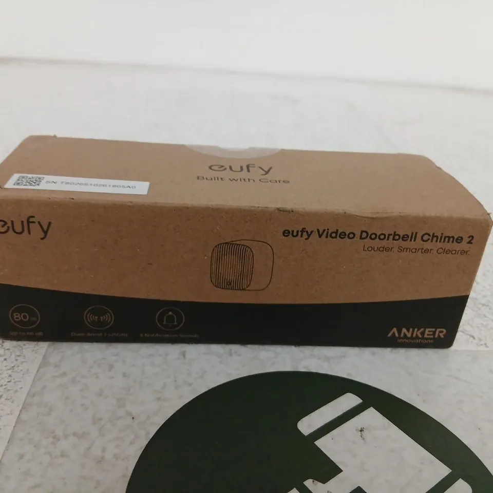 EUFY VIDEO DOORBELL CHIME 2 – BOXED