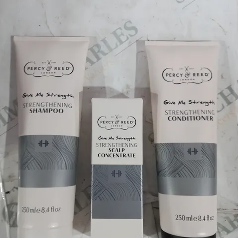 SET OF 3 PERCY AND REED HAIR PRODUCTS/ SHAMPOO,CONDITIONER AND SCALP CONCENTRATE
