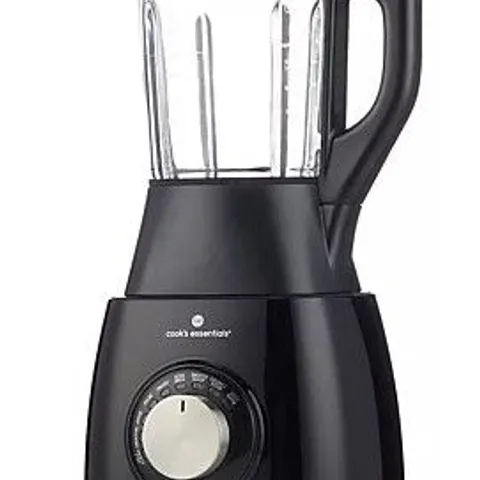 COOK'S ESSENTIALS 1.75L SOUP MAKER & BLENDER BLACK 