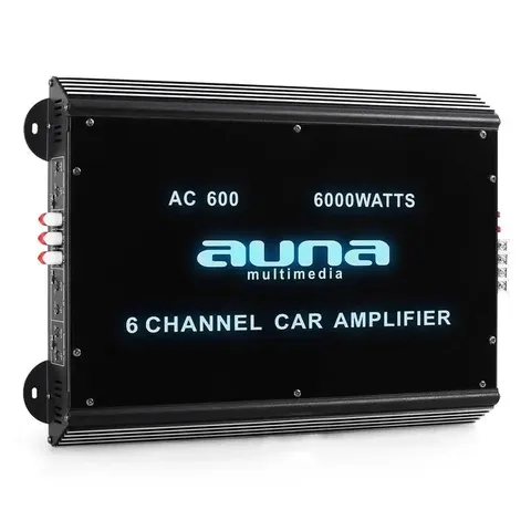 AUNA W2-AC600 6000W CAR AMPLIFIER