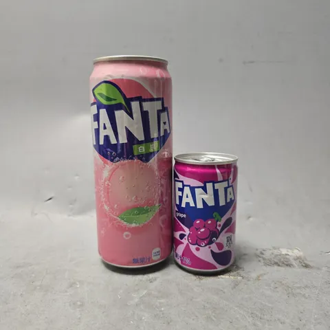 APPROXIMATELY 16 ASSORTED DRINKS ITEMS TO INCLUDE - FANTA GRAPE & FANTA 