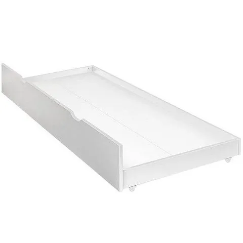 VERY HOME CLASSIC NOVARA KIDS UNDER BED STORAGE DRAWER ADD-ON - WHITE - COLLECTION ONLY