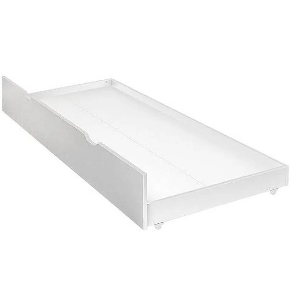 VERY HOME CLASSIC NOVARA KIDS UNDER BED STORAGE DRAWER ADD-ON - WHITE - COLLECTION ONLY