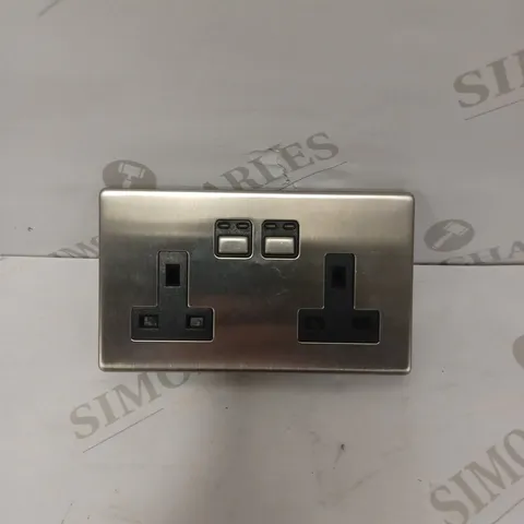 LIGHTWAVE RF 2 WAY SOCKET PLATE
