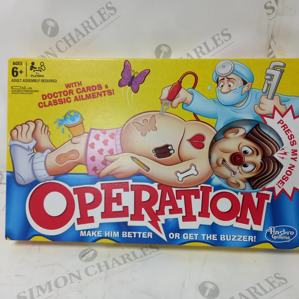 CLASSIC OPERATION GAME FROM HASBRO RRP £28