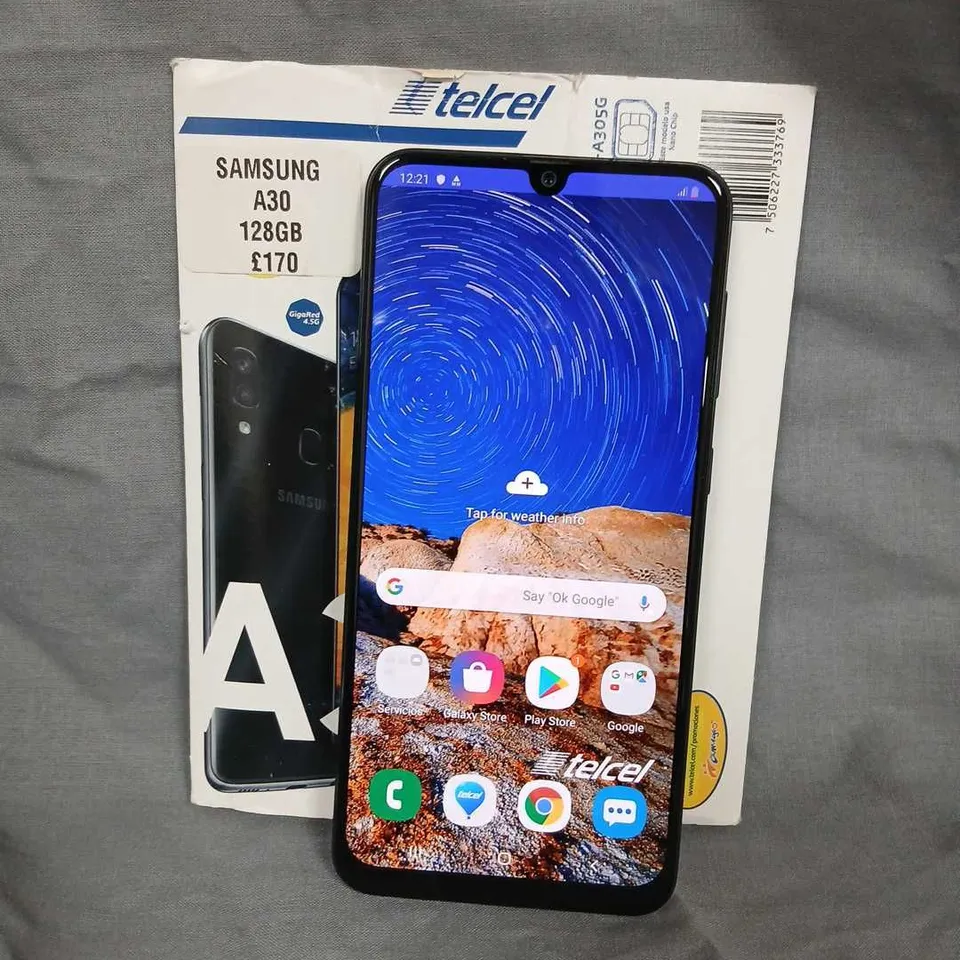 SAMSUNG GALAXY A30 128GB – BLACK, BOXED