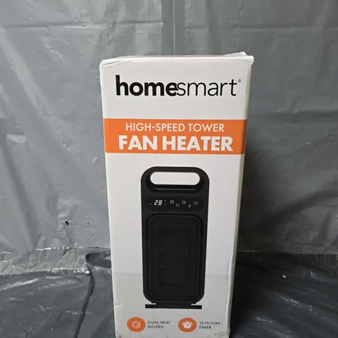 BOXED HOME SMART HIGH SPEED TOWER FAN HEATER 