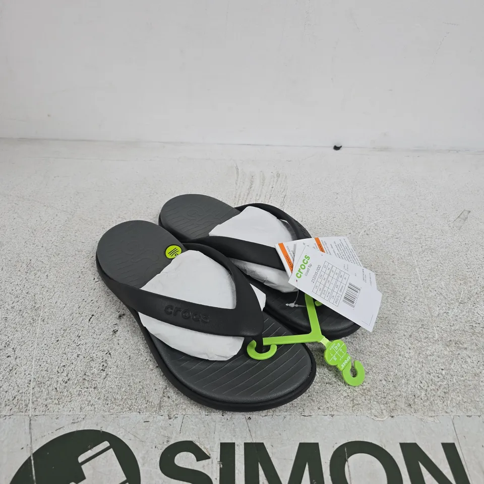 CROCS COAST FLIP SANDALS – UK 7 (EU 41-42; US 8)