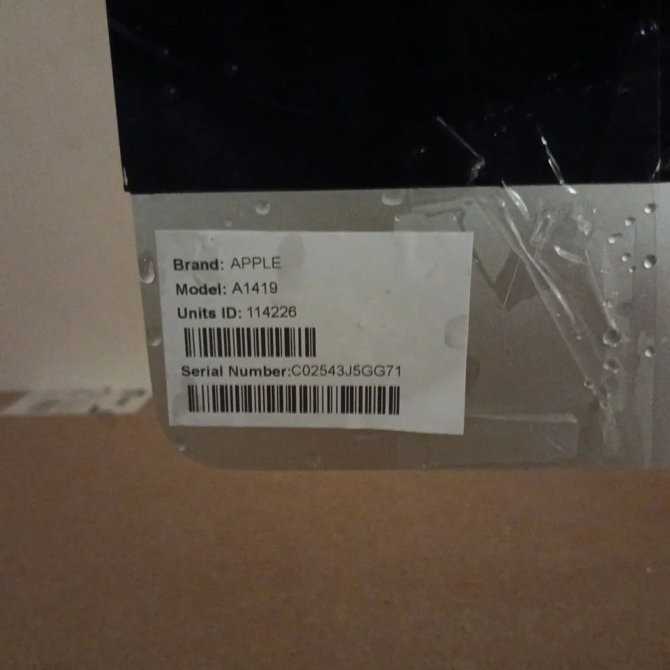 APPLE IMAC A1419 27-INCH ALL-IN-ONE DESKTOP COMPUTER WITH STAND