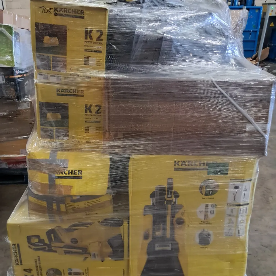 PALLET OF APPROXIMATELY 18 UNPROCESSED RAW RETURN HOUSEHOLD AND ELECTRICAL GOODS TO INCLUDE;