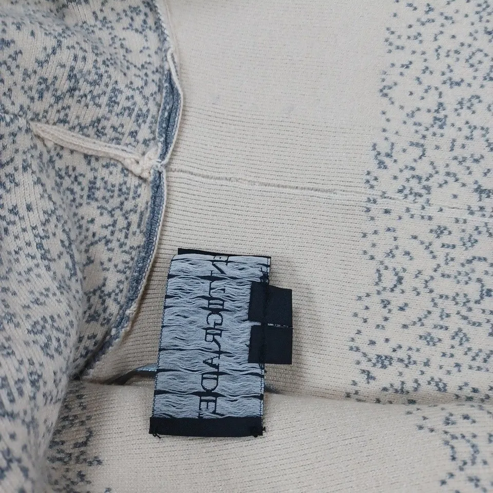 CENTIGRADE COLOURBLOCK COATIGAN WITH PATCH POCKETS OATMEAL GREY LARGE