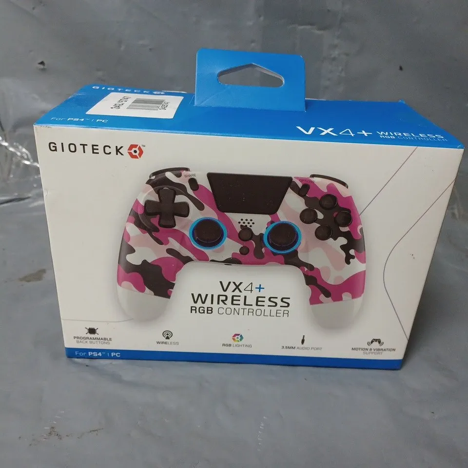 GIOTECK VX4+WIRELESS RGB CONTROLLER
