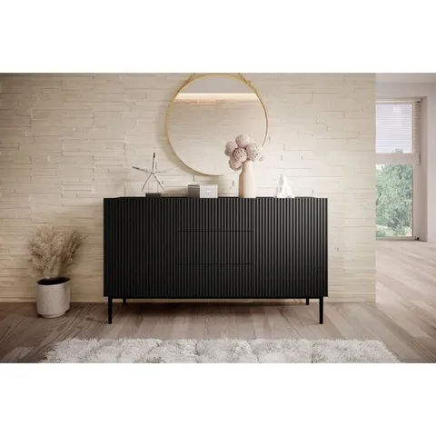 BOXED AMHAD 160cm SIDEBOARD (2 BOXES)