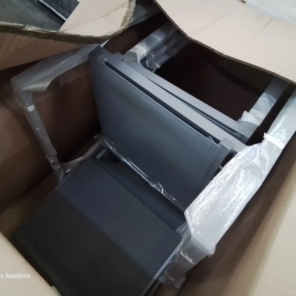 BOXED SET OF FOUR MOOREA ALUMINIUM ARMCHAIRS
