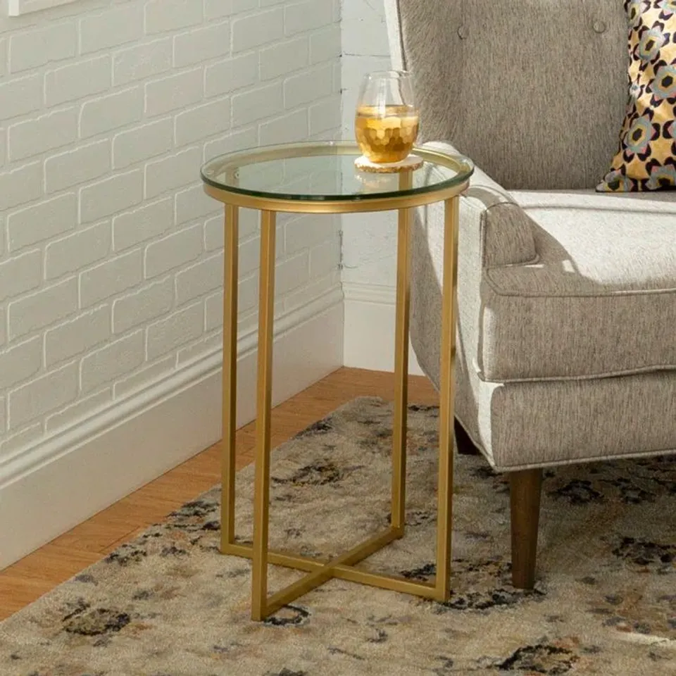 BOXED LEVERETTE SIDE TABLE (1 BOX)