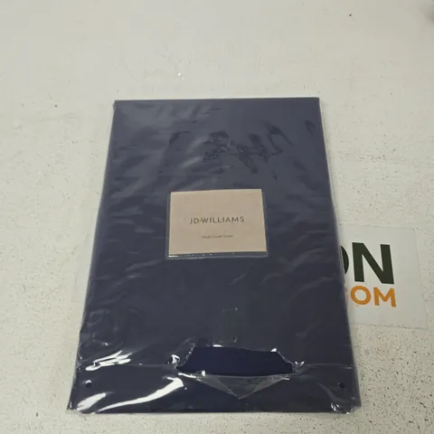 JD WILLIAMS SINGLE DUVET COVER – NAVY BLUE (UK SINGLE)