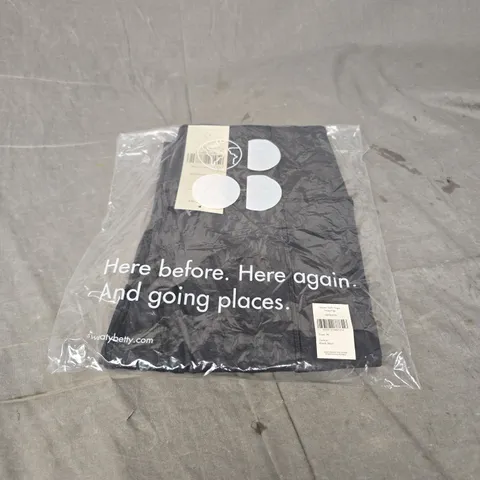 SWEATY BETTY SUPER SOFT YOGA LEGGINGS IN BLACK MARL SIZE M
