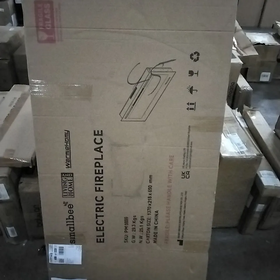 BOXED SMALLBEE / LIVING AND HOME / WARMIEHOMY ELECTRIC FIREPLACE 