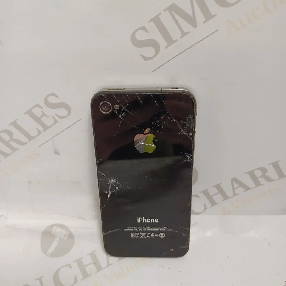 APPLE IPHONE 4 (A1332) SMARTPHONE - CAPACITY UNKNOWN