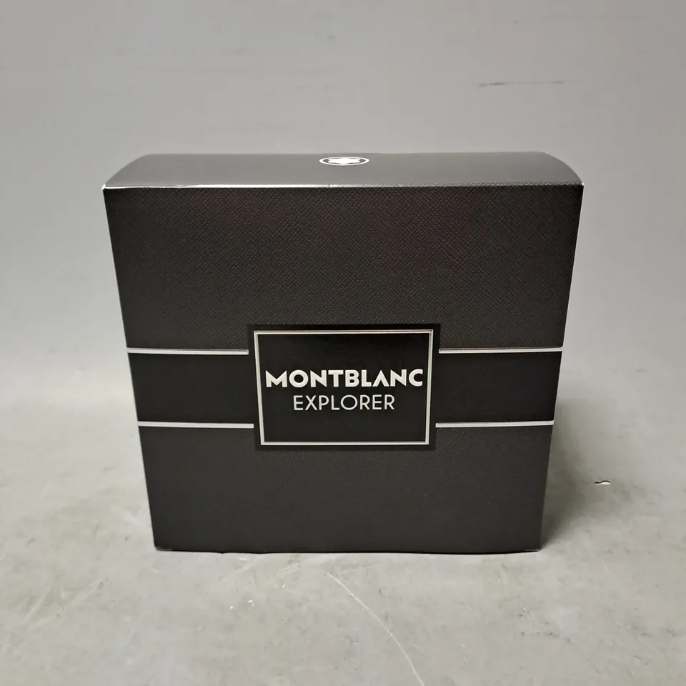 SEALED MONTBLANC EXPLORER EAU DE PARFUM GIFT SET