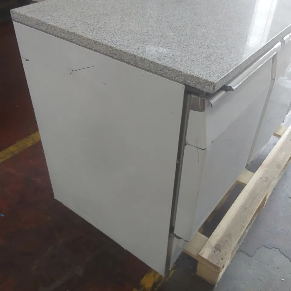 BLIZZARD BCC3-GR-TOPXX 3 DOOR COMPACT PREP COUNTER WITH GRANITE TOP