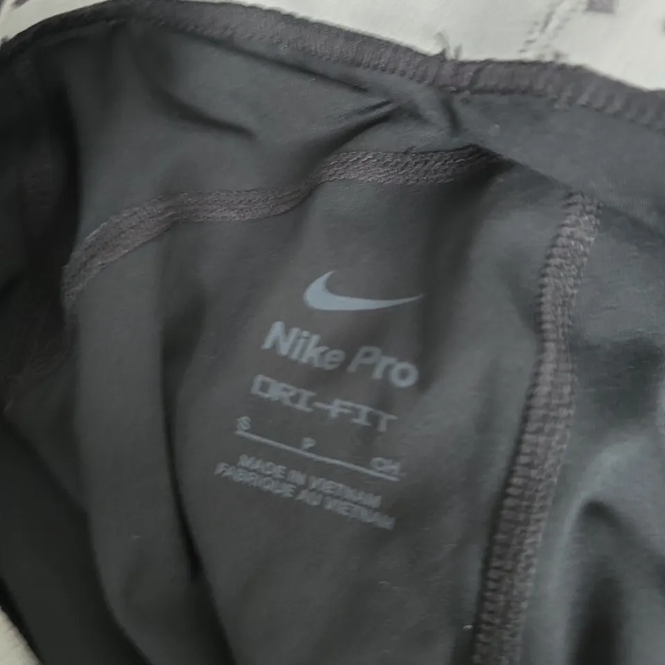NIKE PRO DRI-FIT ATHLETIC PANTS – BLACK, SIZE SMALL