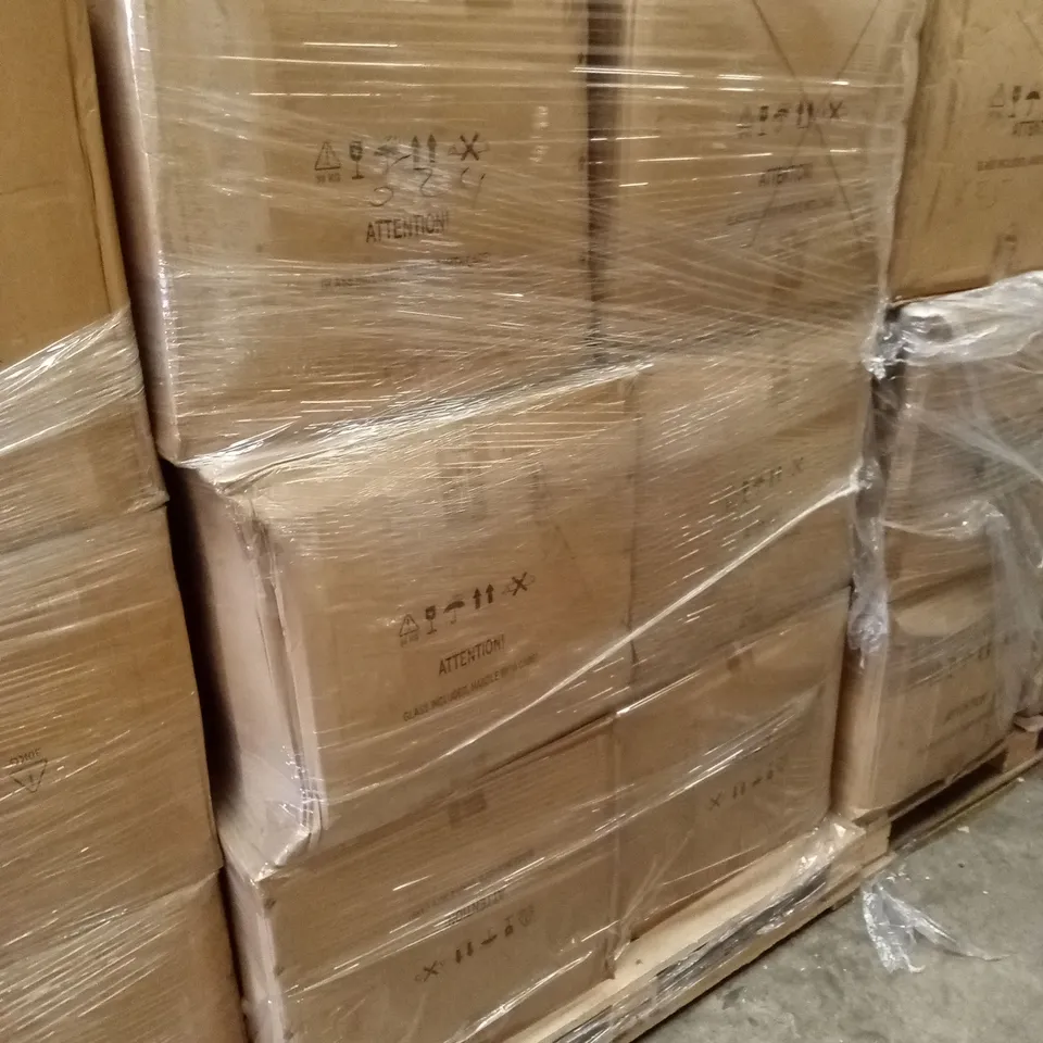 PALLET OF ASSORTED INCOMPLETE RATTAN OUTDOOR FURNITURE SETS, PARTS ONLY
