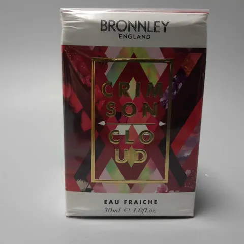 4 BOXED AND SEALED BRONNLEY CRIMSON CLOUD EAU FRAICHE (4 x 30ml)
