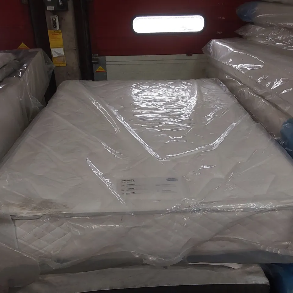 QUALITY BAGGED SILENTNIGHT MEMORY 1000 POCKET 4'6 DOUBLE MATTRESS 
