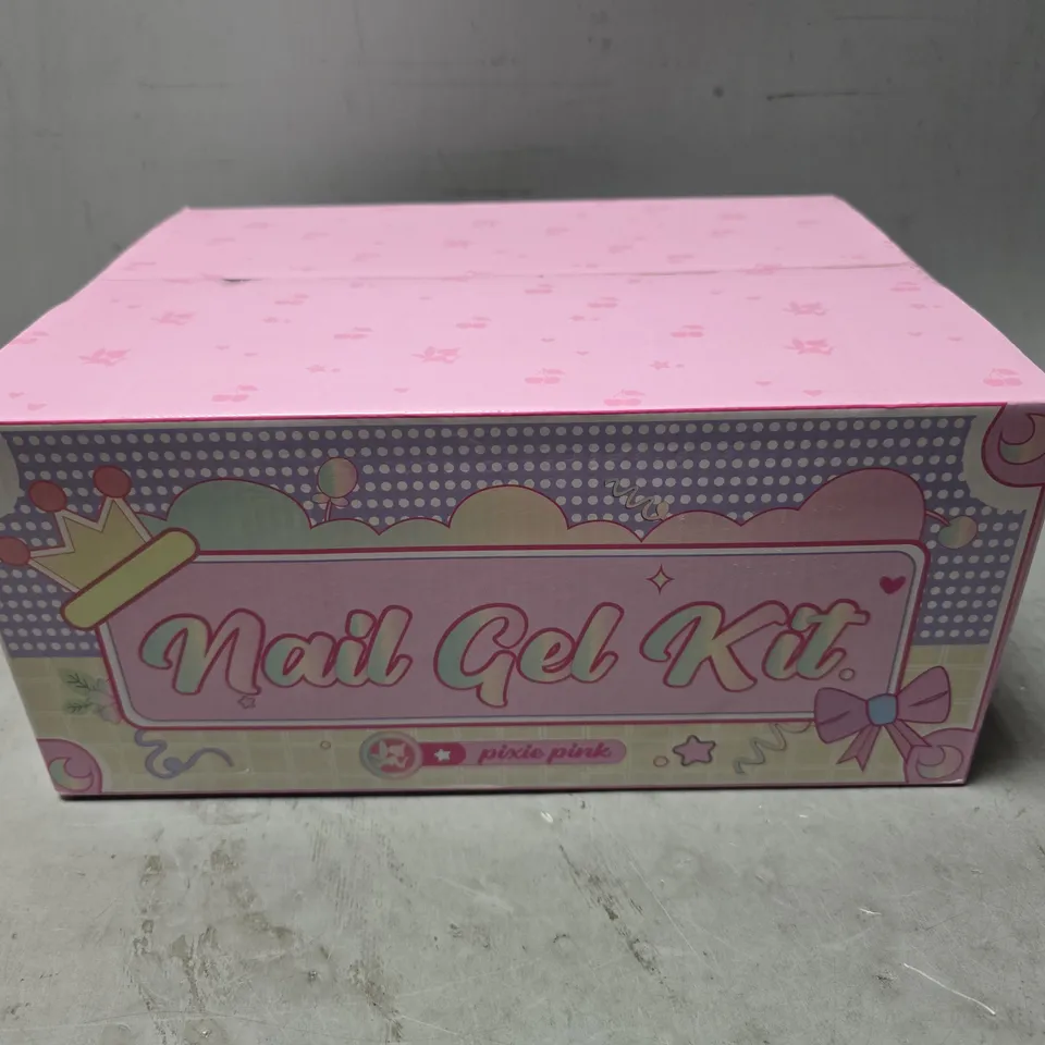 SEALED NAIL GEL KIT - PIXIE PINK 