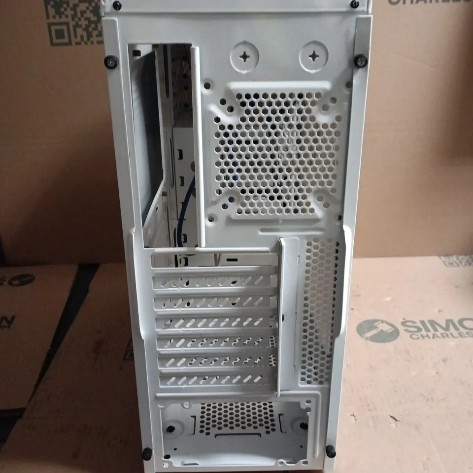 WHITE PC TOWER CASE – SCORPION 