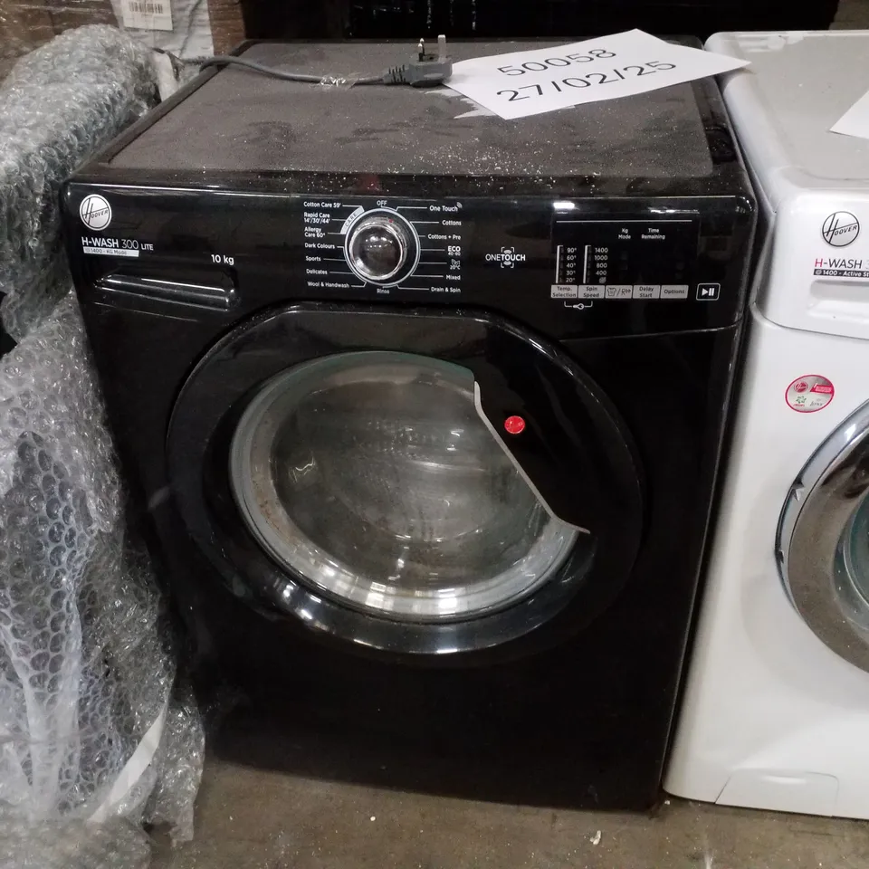 HOOVER H-WASH 300 FREESTANDING WASHING MACHINE BLACK 