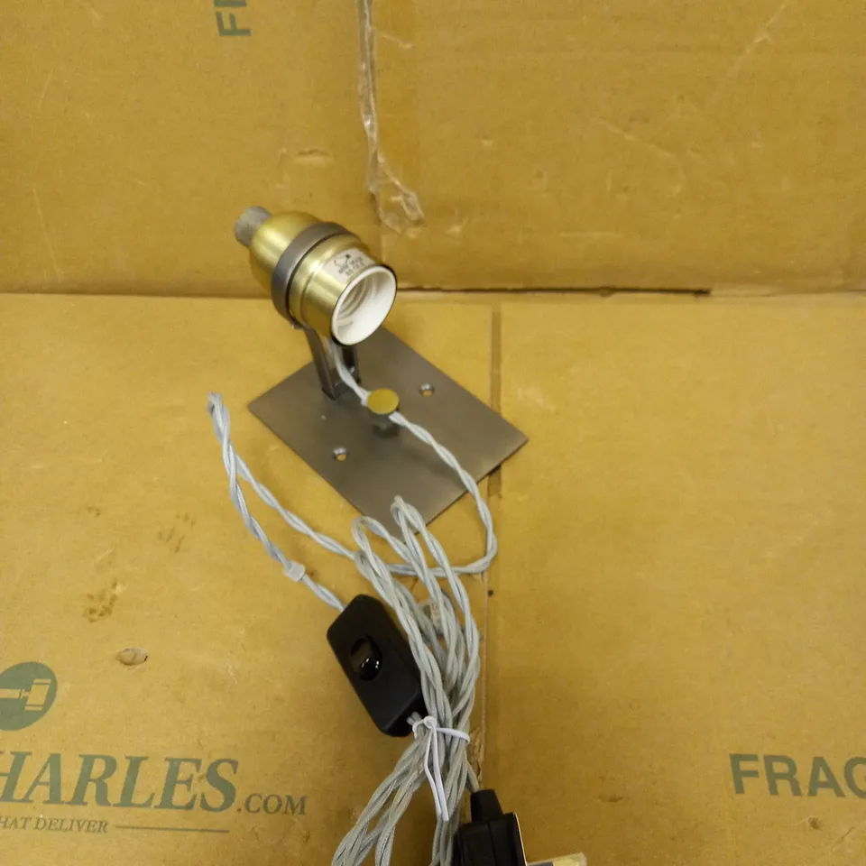 JOHN LEWIS BISTRO PLUG IN WALL LIGHT