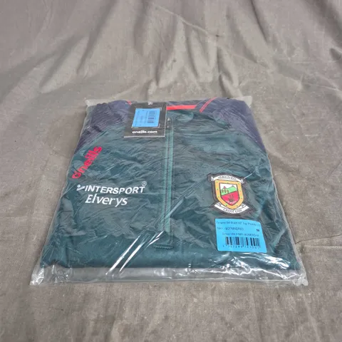 ONEILLS GAA CO MAYO 1/4 ZIP UP TOP MEDIUM. BAGGED