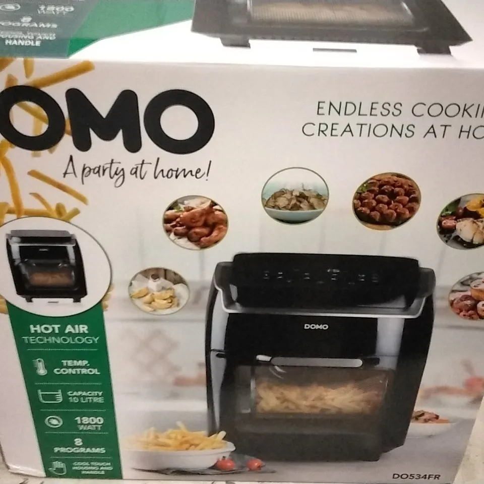 DOMO DELI AIR FRYER MULTIFUNCTIONAL OVEN