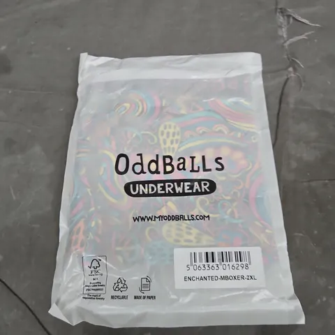 ODDBALLS UNDERWEAR ENCHANTED MBOXER 2XL
