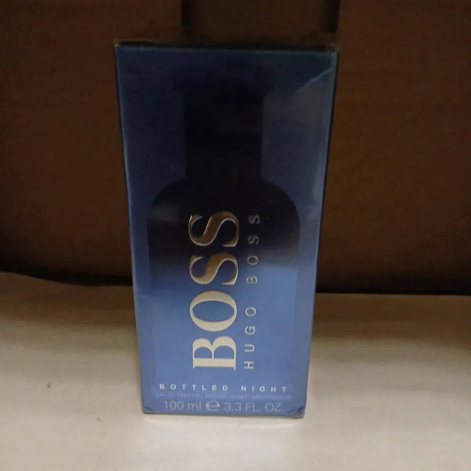 BOXED HUGO BOSS BOTTLED NIGHT EAU DE TOILETTE 100ML
