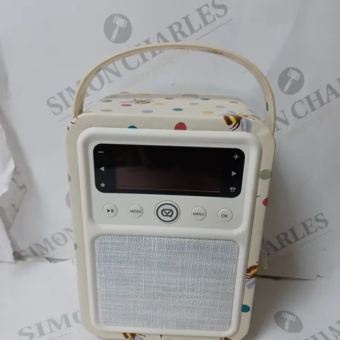 EMMA BRIDGEWATER VQ MONTY PORTABLE DAB+ /FM BLUETOOTH RADIO